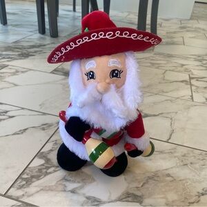 Gemmy Industries : Deluxe Happy Shufflers - Mariachi Santa Feliz Navidad